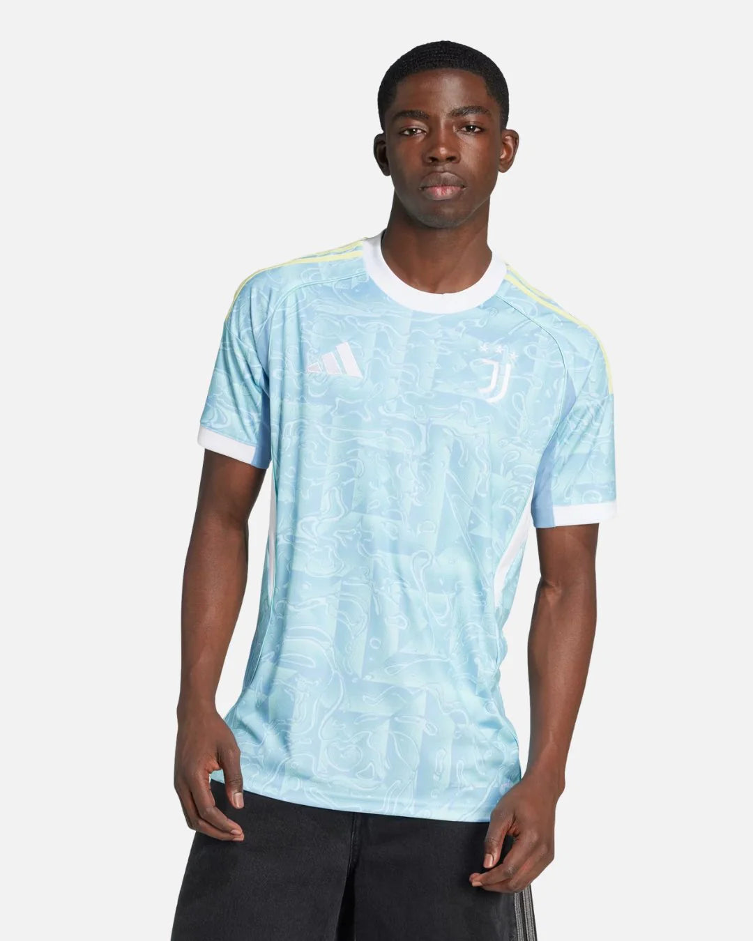 Maillot Extérieur Juventus 2025/2026 - Bleu/Jaune Édition joueur