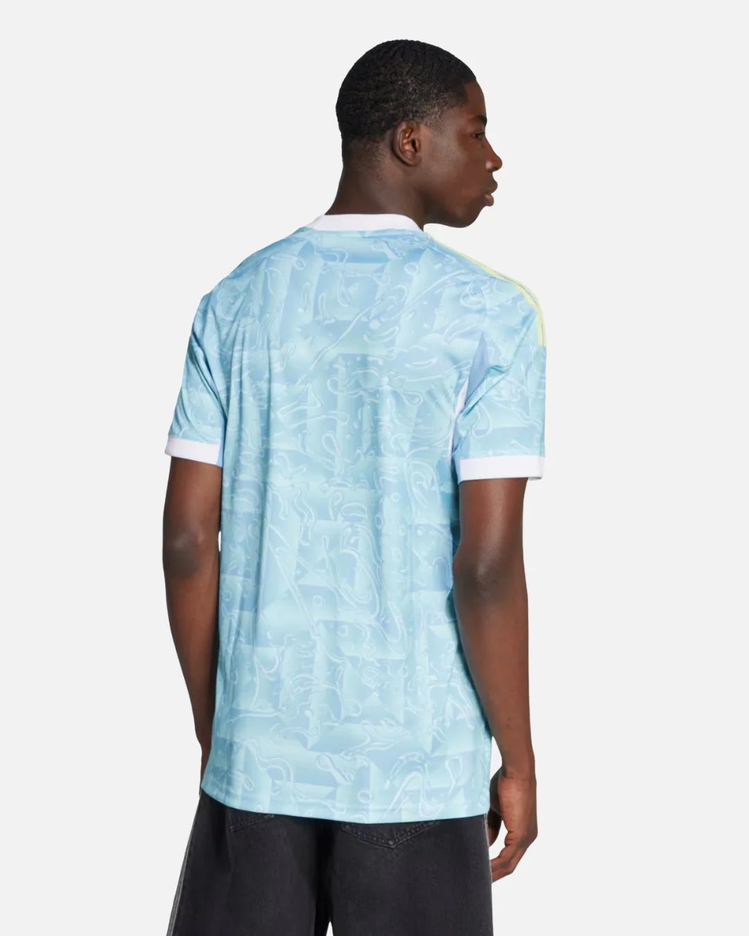 Maillot Extérieur Juventus 2025/2026 - Bleu/Jaune Édition joueur