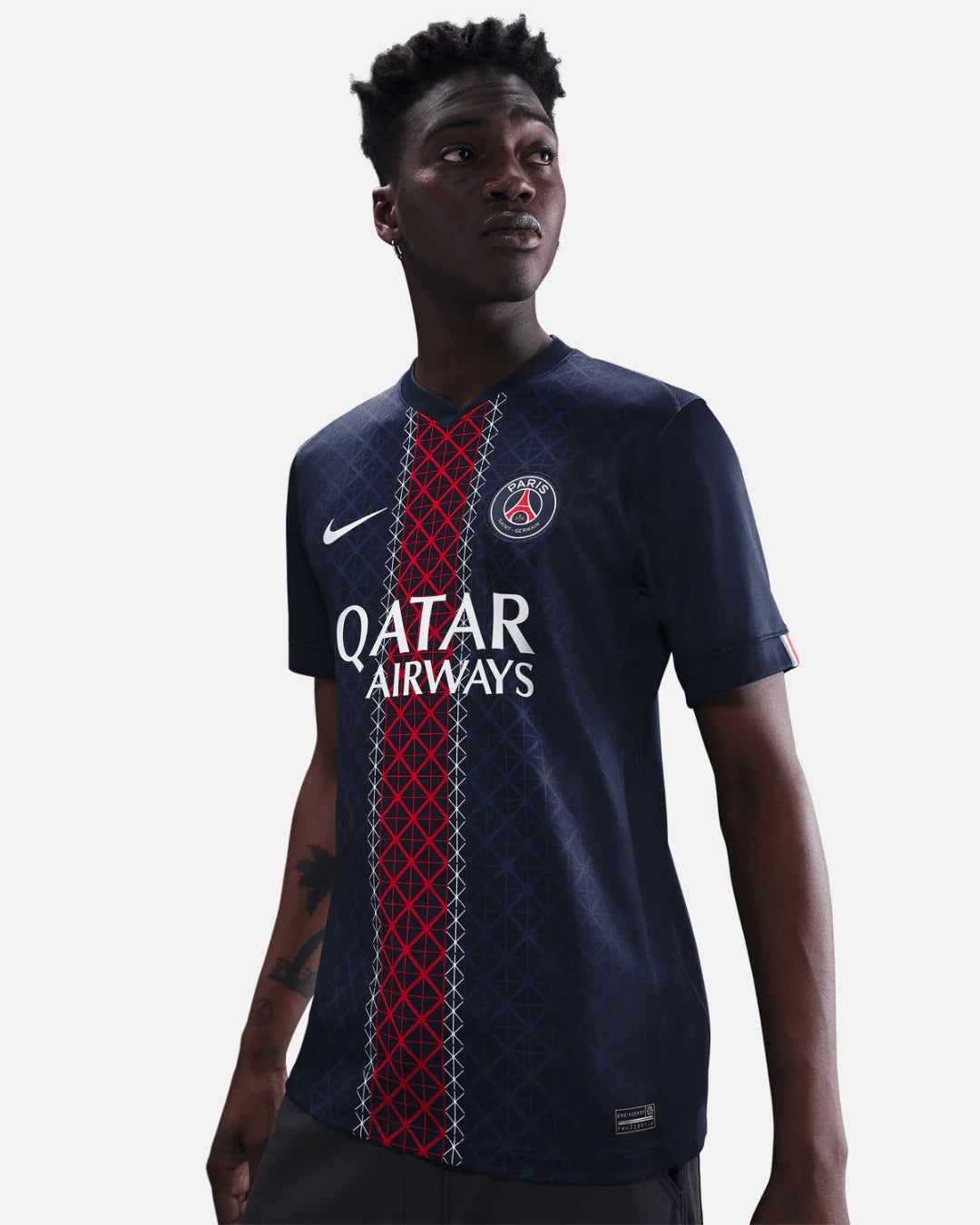 Maillot PSG Domicile 2025/2026 - Bleu/Rouge - Édition Joueur