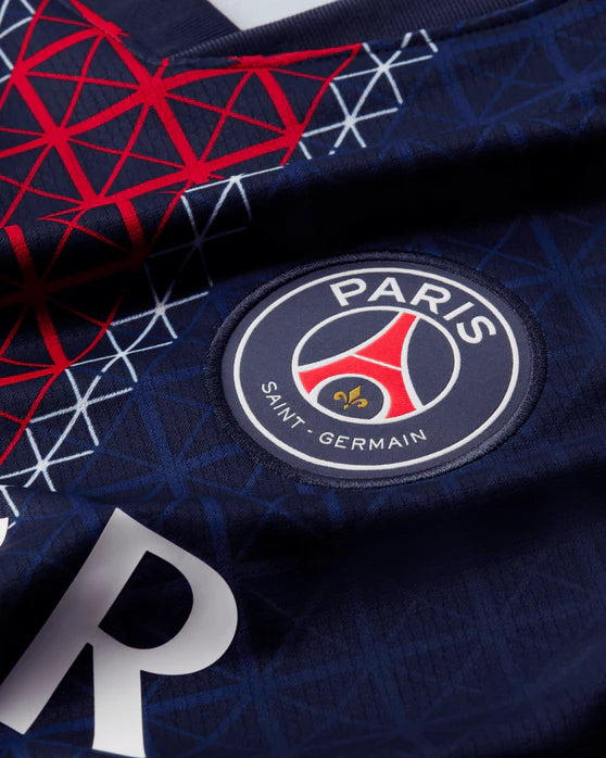 Maillot PSG Domicile 2025/2026 - Bleu/Rouge - Édition Joueur