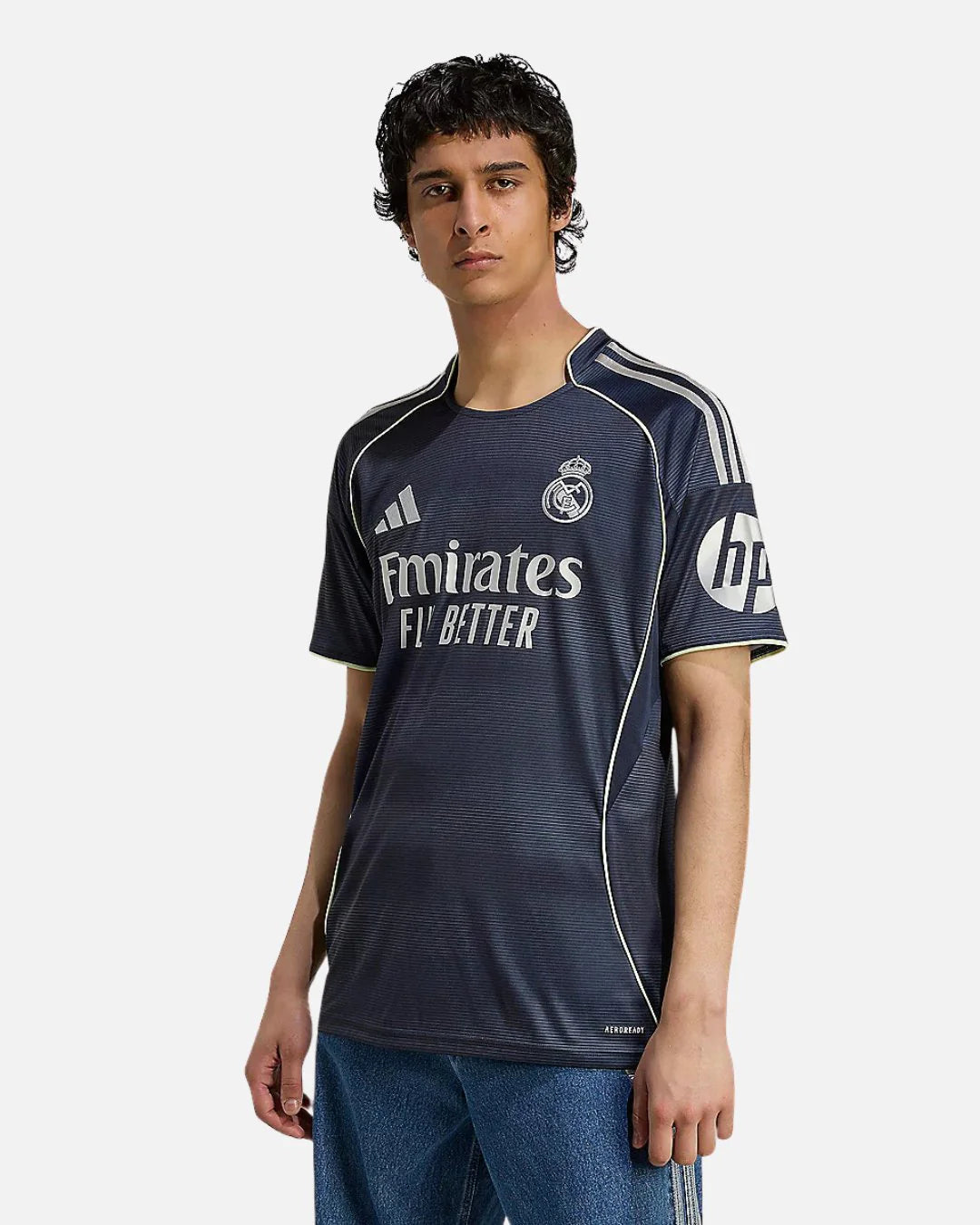 Maillot extérieur Real Madrid 2025/2026 - Bleu - Édition Joueur